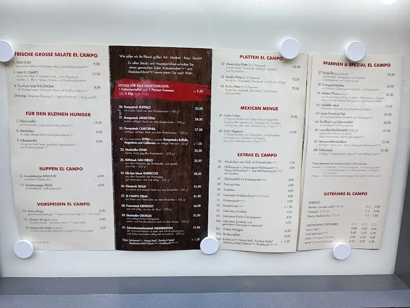 Menu_Elcampo Steakhaus in Hofgeismar_Hofgeismar_immagine_1