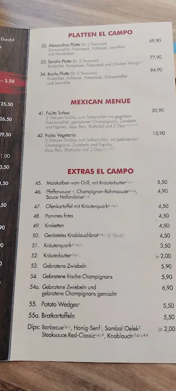 Menu_Elcampo Steakhaus in Hofgeismar_Hofgeismar_immagine_4
