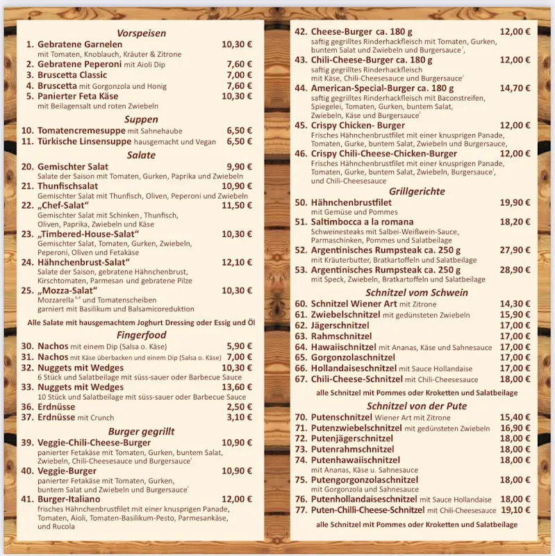 Menu_Timbered House_Hofgeismar_image_1