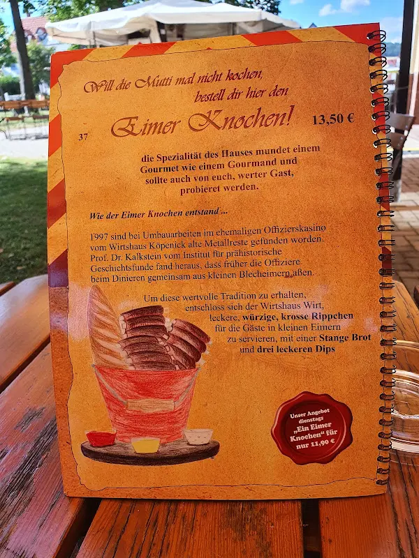 Menu_Villa Wirtshaus Kopenick Hotel_Hofgeismar_image_1