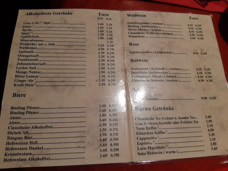Menu_Chinese restaurant Shanghai_Hofgeismar_image_2