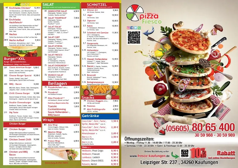 Menu_Pizza Fresco Kaufungen_Kaufungen_image_2