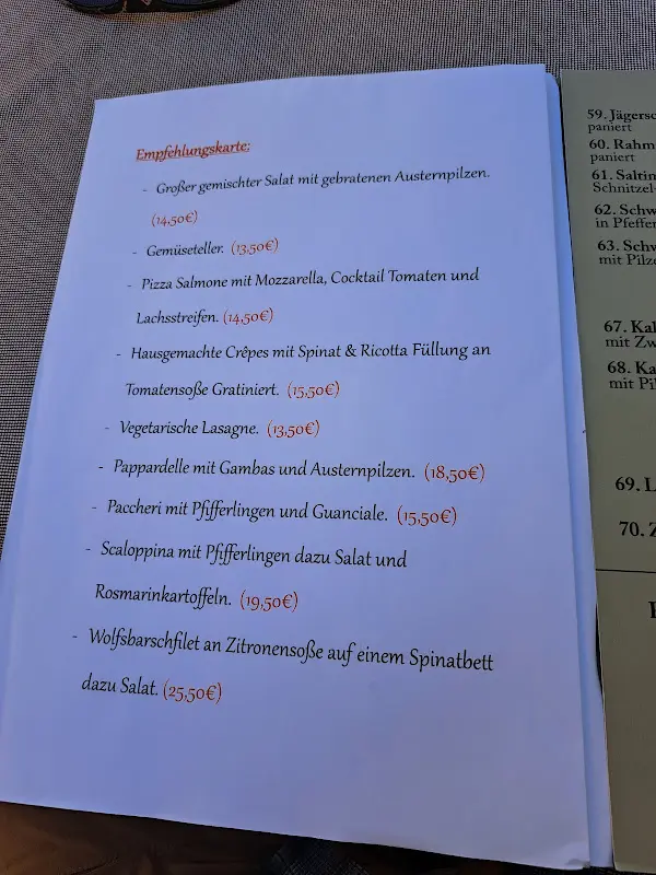 Menü_Restaurant Bei Anna_Karben_Bild_1