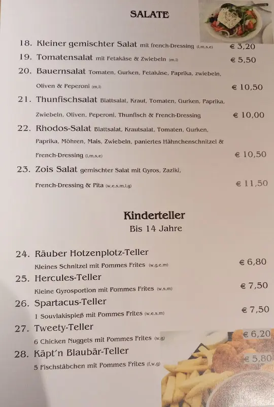 Menu_Gaststätte 