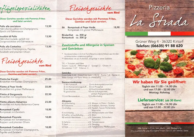 Menu_La Strada - Pizzeria_Kirtorf_image_4
