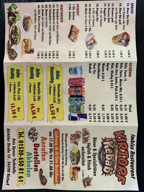 Menu_Kirtorf Kebap_Kirtorf_immagine_2
