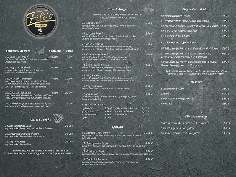Menu_Fili's Kitchen_Rhein_immagine_1