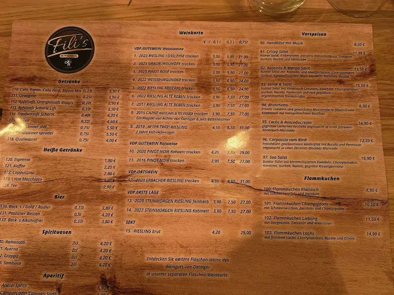 J.M, “J.M”_Fili's Kitchen_Rhein_Bewertung