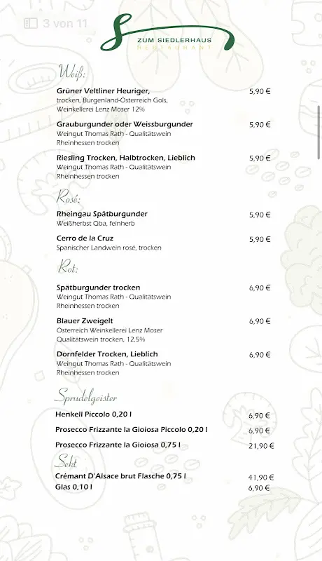 Menu_Zum Siedlerhaus Restaurant_Kelsterbach_image_4