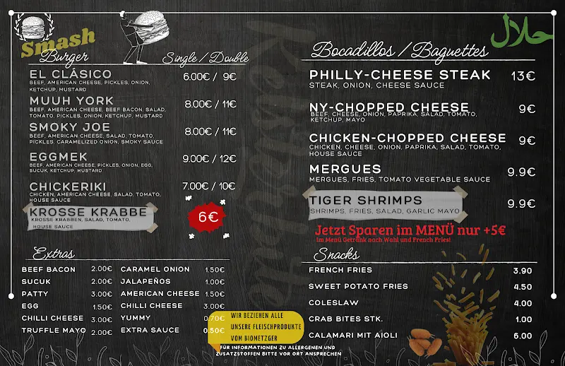 Menu_Kelsterbite Smash Burger_Kelsterbach_immagine_2