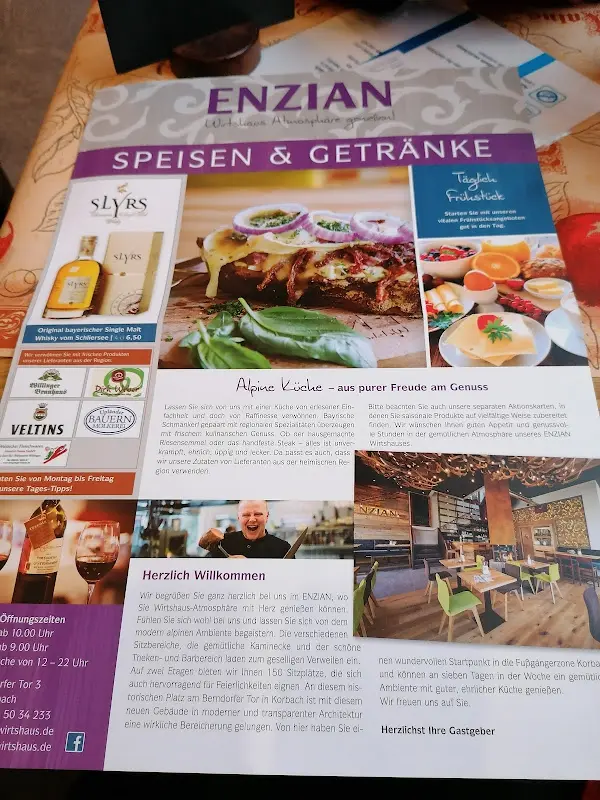 Menu_Restaurant Enzian_Korbach_immagine_1
