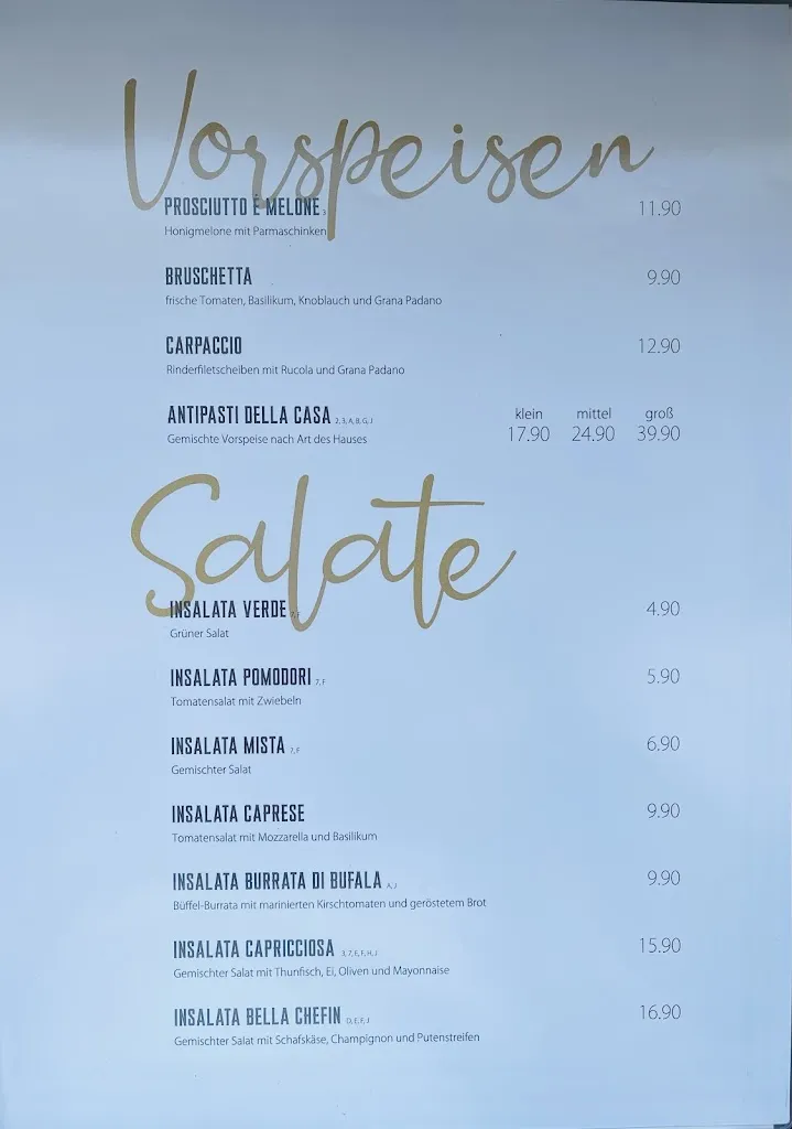 Menu_Ristorante Pizzeria 