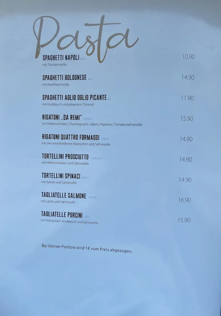 Menu_Ristorante Pizzeria 