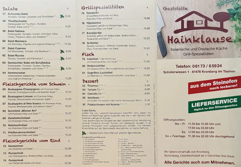 Menu_Gaststätte Hainklause_Taunus_image_1