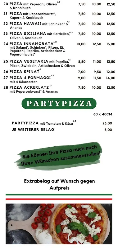 Menu_Pizzeria Bei Gianni_Lampertheim_image_1