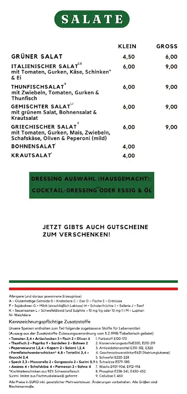 Menu_Pizzeria Bei Gianni_Lampertheim_image_3