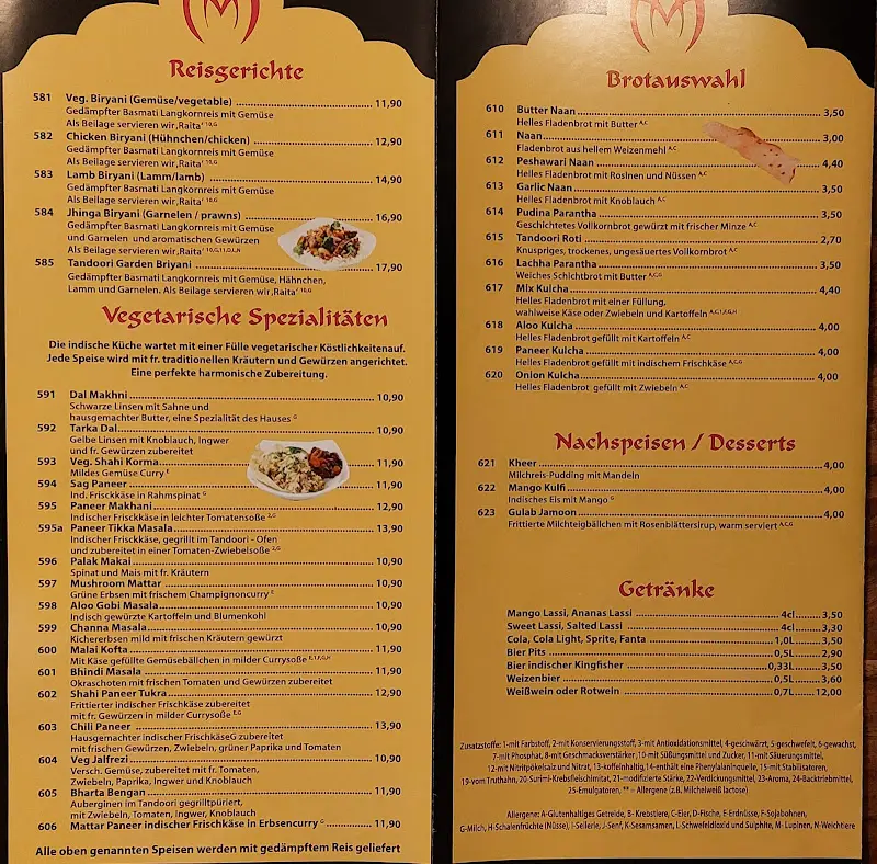 Menu_Tandoori Garden Langenselbold_Langenselbold_image_2