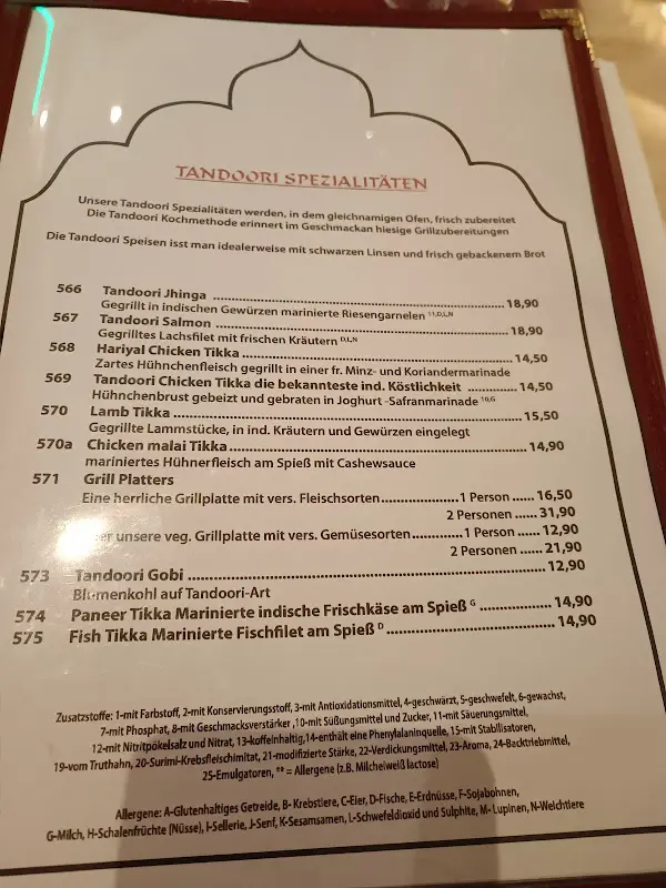 Menu_Tandoori Garden Langenselbold_Langenselbold_image_4