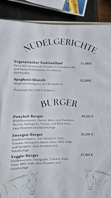 Menu_Restaurant „Zum alten Kuhstall