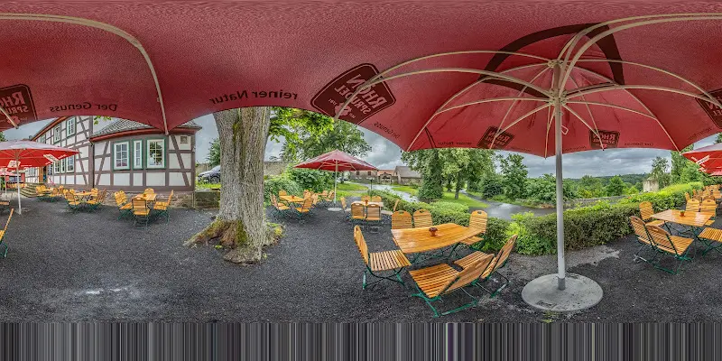 Burg Post Schloß Eisenbach - Lauterbach ristorante a (Hessen)