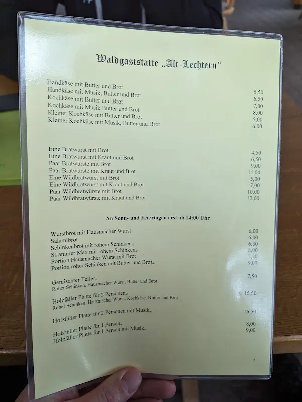 Menu_Waldgaststätte Alt-Lechtern_Fürth_image_4