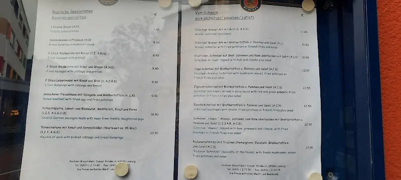 Menu_Paulaner Braustüberl_Lahn_image_1