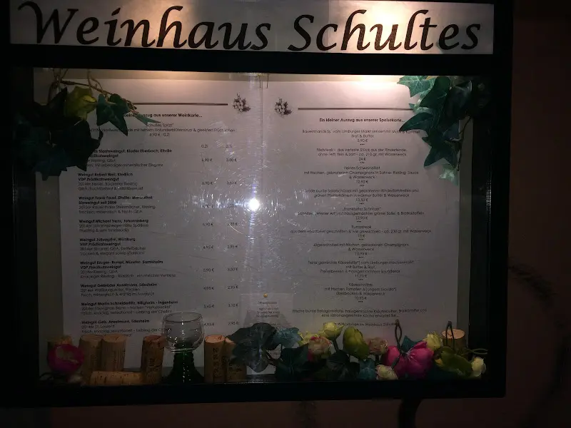 Menu_Weinhaus Schultes_Lahn_immagine_2