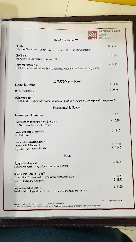 Menu_Lohfeldener Rüssel Restaurant - Frühstück Kassel_Lohfelden_image_3