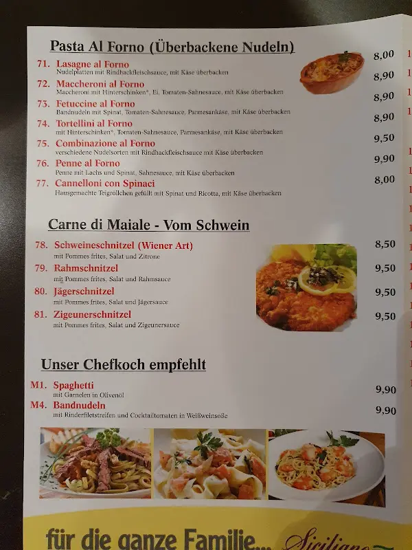 Menu_Pizzeria Siciliano_Lohfelden_immagine_2
