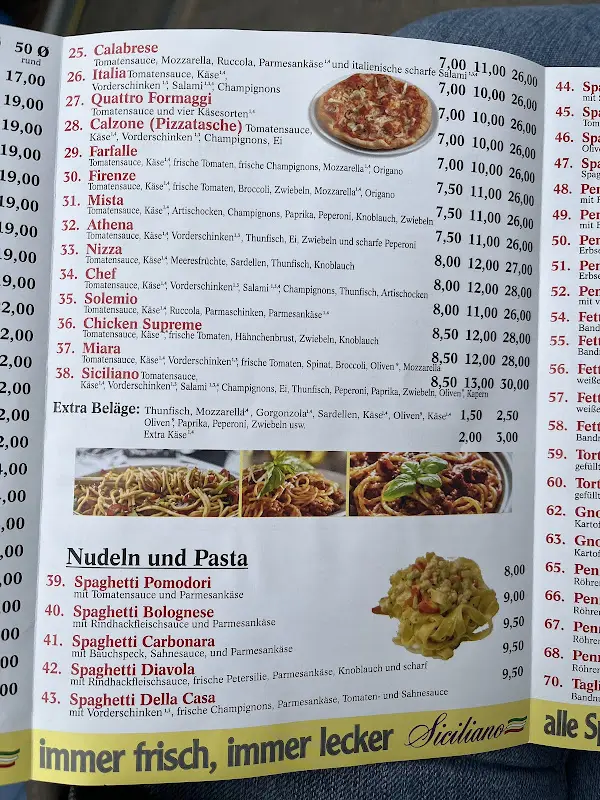 Menu_Pizzeria Siciliano_Lohfelden_immagine_4