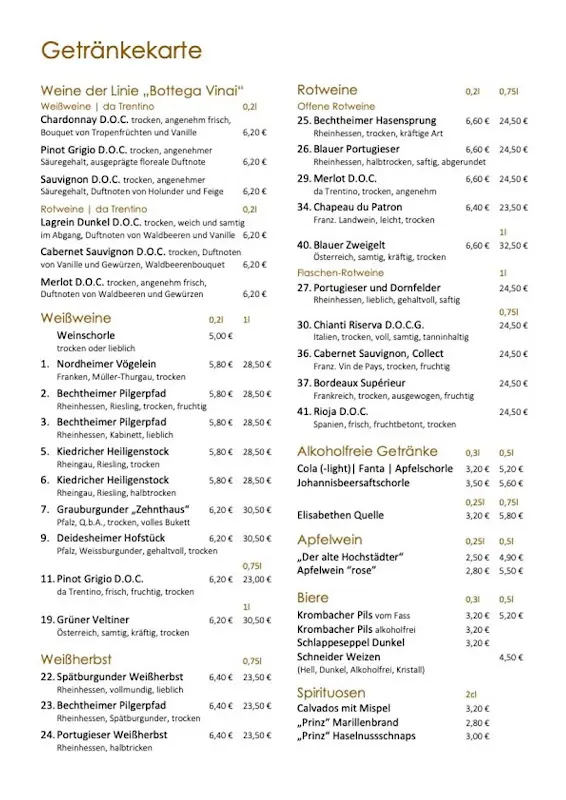 Menu_Weinkeller Zur Babbelgass_Maintal_image_1