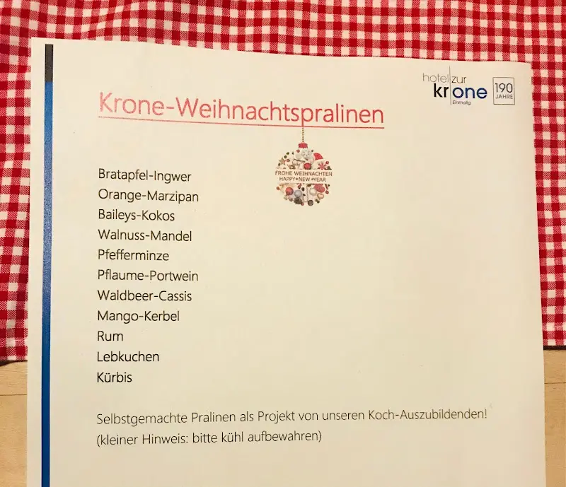 Menu_Restaurant Hotel „Zur Krone“_Löhnberg_image_3