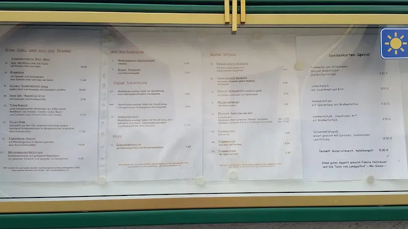 Menu_Landgasthof bei Kleins_Löhnberg_image_1