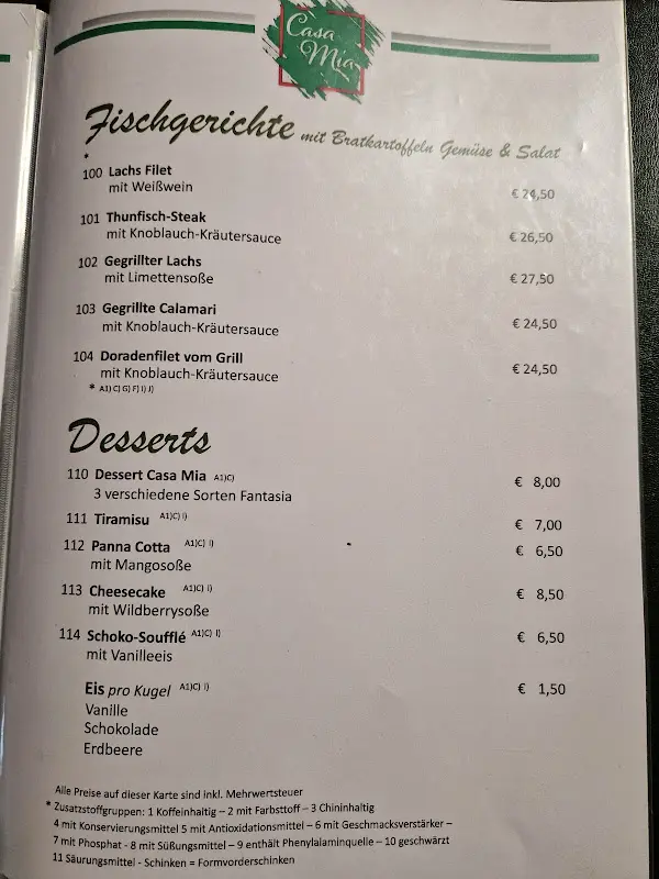 Menu_Restaurant Pizzeria Casa Mia_Löhnberg_image_2