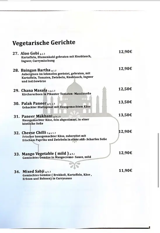 Menu_Tandoori Palace Weilburg_Weilburg_immagine_3