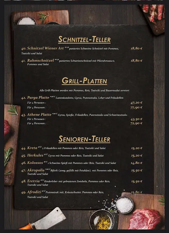 Menu_Griechisches Restaurant Poseidon Weilburg_Weilburg_image_1