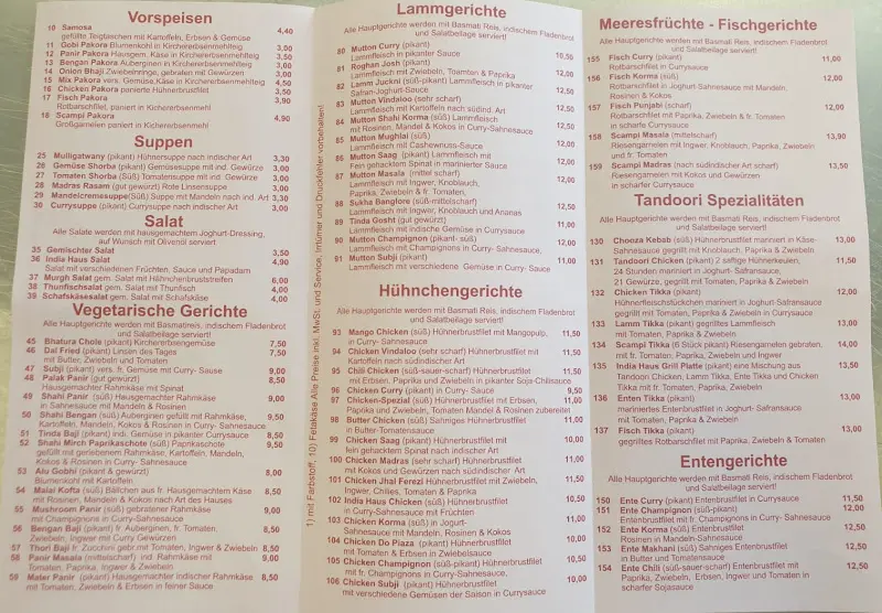 Menu_India Haus_Nauen_image_1