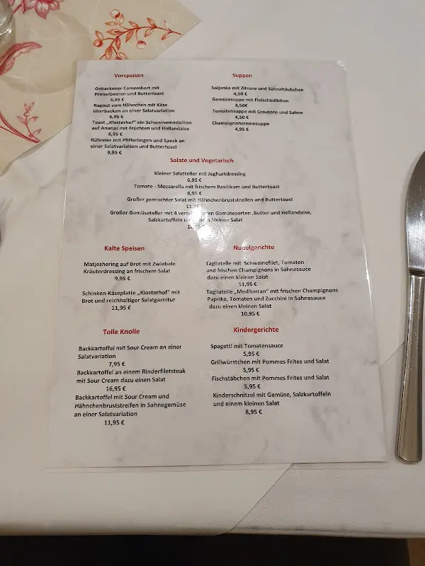 Menu_Gaststätte Klosterhof_Neuruppin_image_1