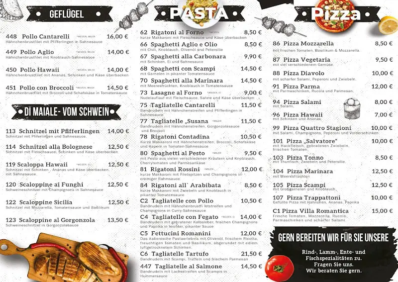 Menu_Ristorante Villa Romantica - Italienische Speisen und Lebensart_Neuruppin_image_3