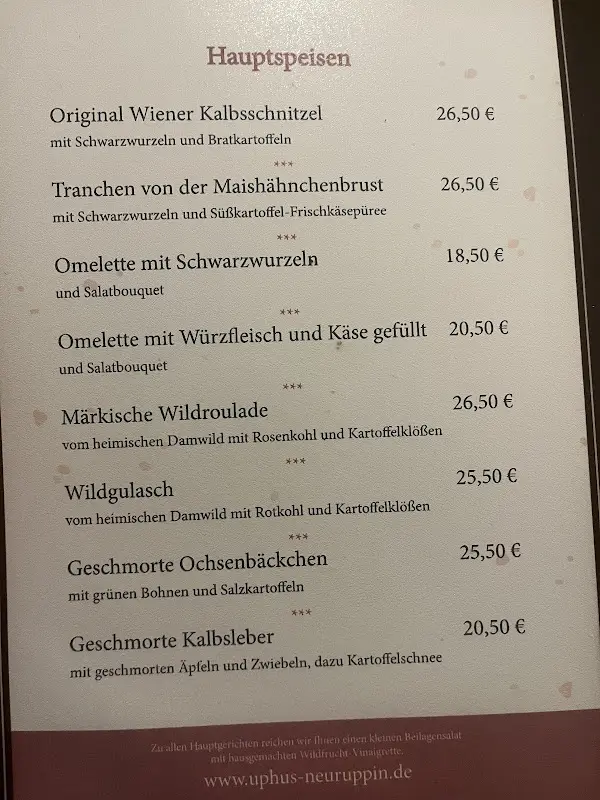 Menu_Restaurant Up-Hus_Neuruppin_image_1