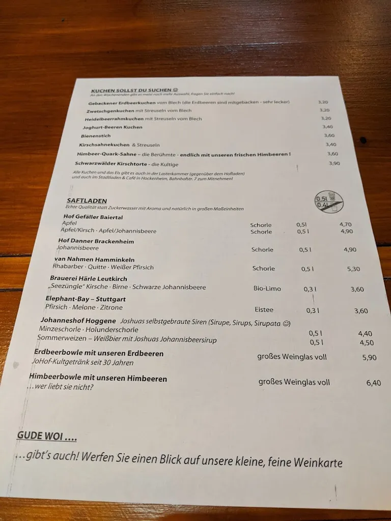 Markus_Gartenwirtschaft & Gastwirtschaft Johanneshof_Hockenheim_review