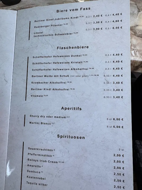 Menu_Restaurant & Pension Sonnenburg_Oranienburg_image_2