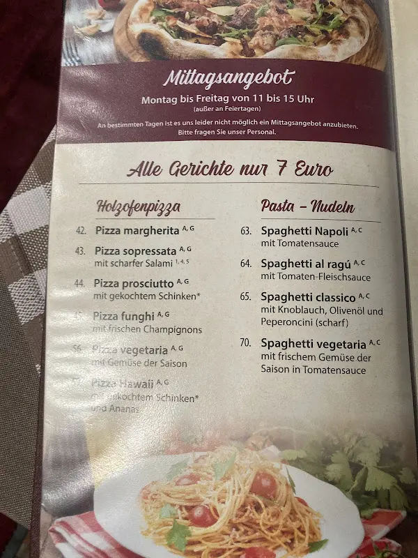 Menu_Hotel-Restaurant-Pizzeria Da Gianni_Oranienburg_immagine_1