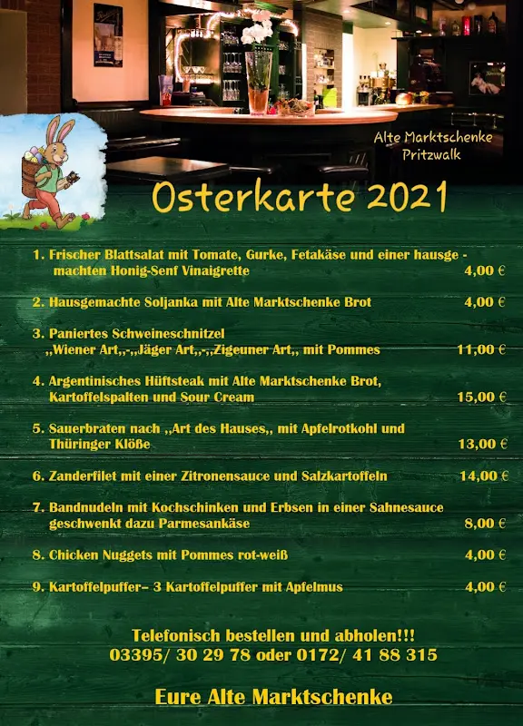 Menu_Alte Marktschenke_Pritzwalk_immagine_1