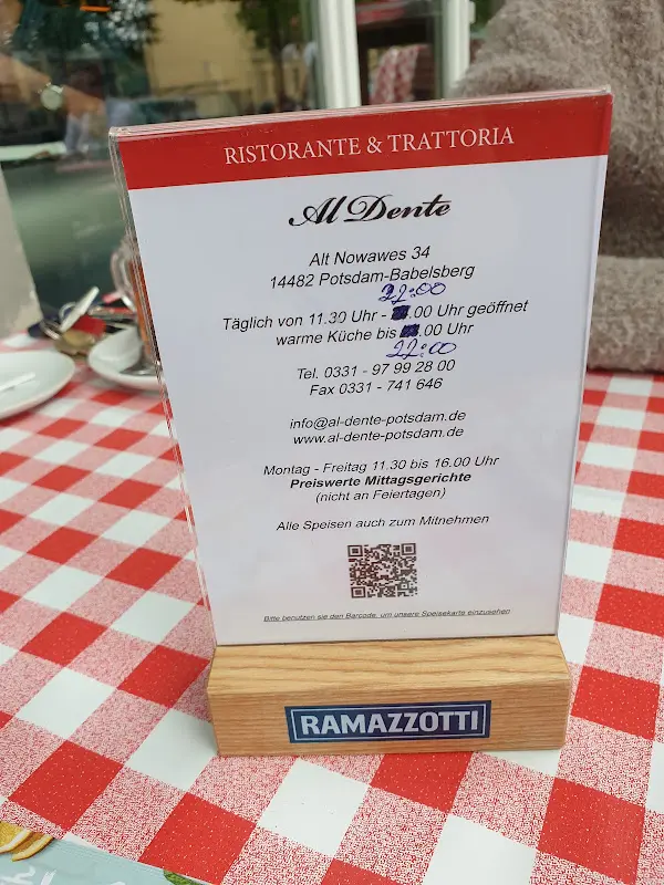 Menu_Ristorante & Trattoria 