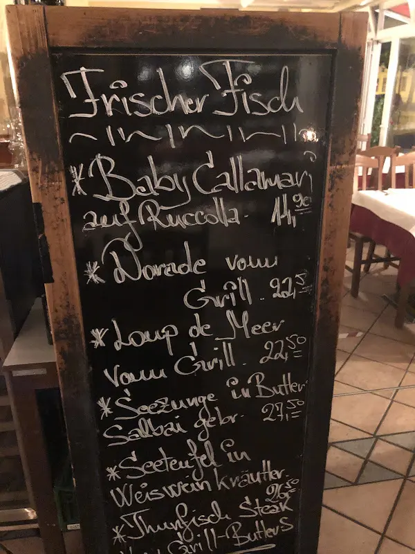 Menu_Ristorante & Trattoria 