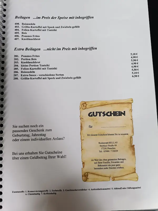 Menü_Griechisches Restaurant Hellas_Prenzlau_Bild_3