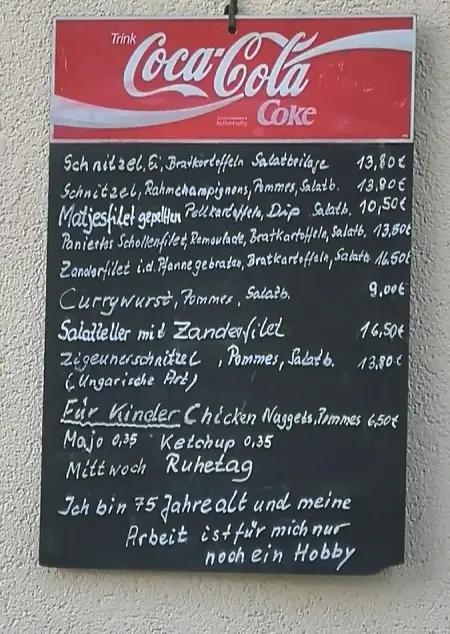 Menu_Speiselokal Seeblick_Rheinsberg_immagine_1