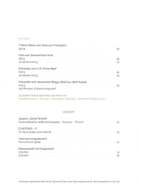Menu_CLINTON’s Restaurant_Hoppegarten_immagine_1