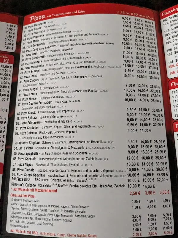 Menü_Fero’s Pizzeria Schönefeld_Schönefeld_Bild_4